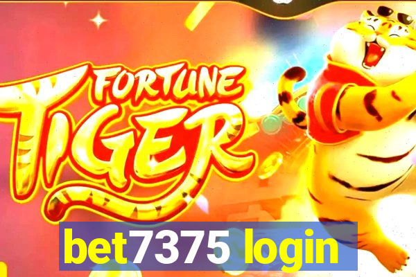 bet7375 login